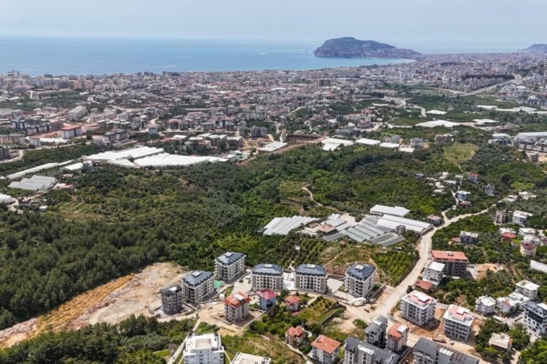 Alanya Oba'da Lüks 3+1 Satılık Daireler